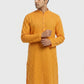Sanman Ethnix By Raymond Orange Kurta