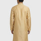 Sanman Ethnix By Raymond Orange Kurta