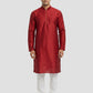 Sanman Ethnix By Raymond Orange Kurta