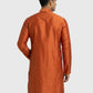 Sanman Ethnix By Raymond Orange Kurta