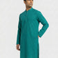Sanman Ethnix By Raymond Orange Kurta