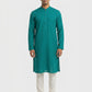 Sanman Ethnix By Raymond Orange Kurta