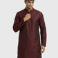 Sanman Ethnix By Raymond Orange Kurta