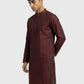 Sanman Ethnix By Raymond Orange Kurta