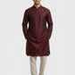 Sanman Ethnix By Raymond Orange Kurta