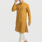 Sanman Ethnix By Raymond Orange Kurta