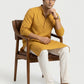 Sanman Ethnix By Raymond Orange Kurta