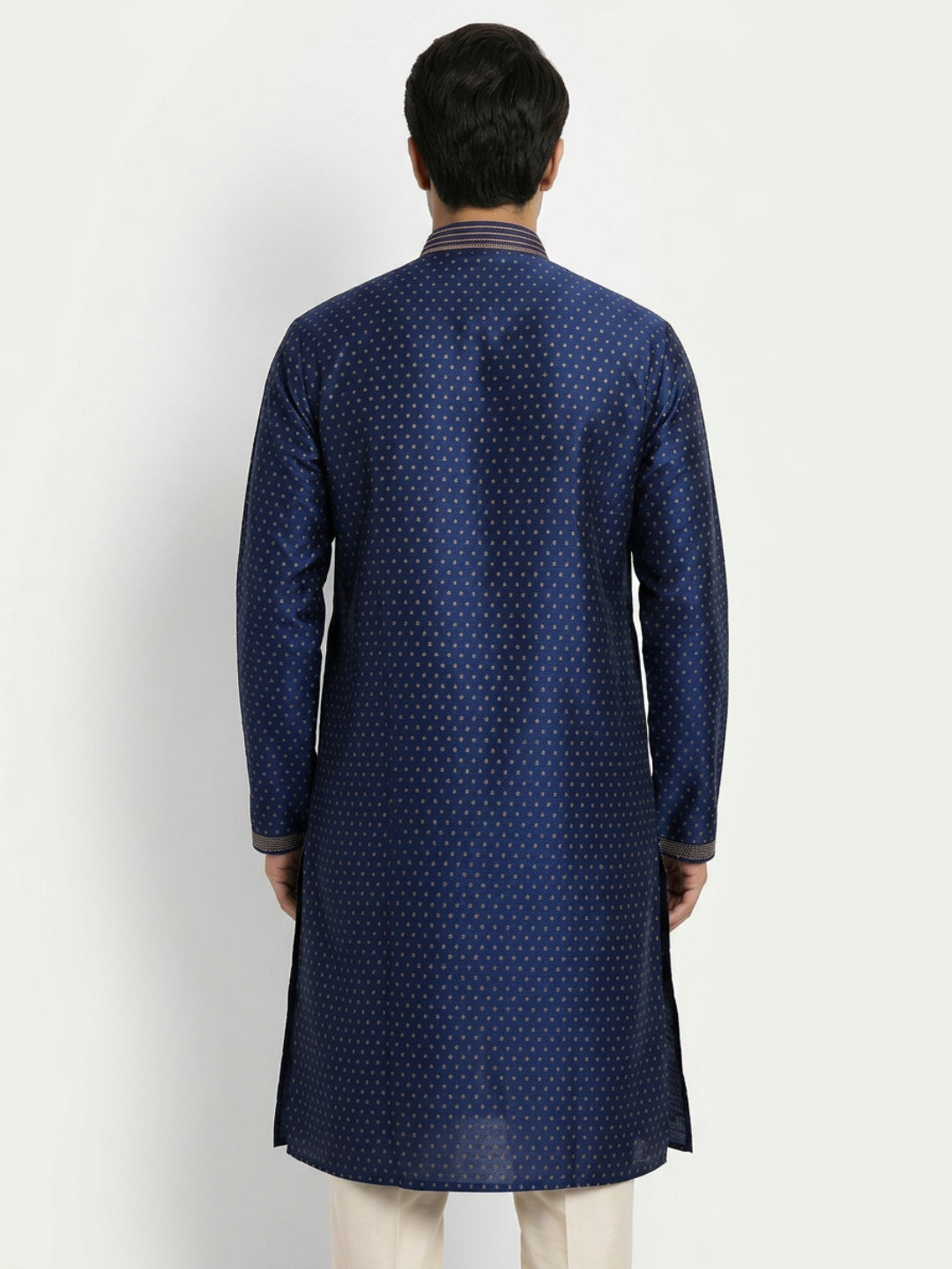 Sanman Ethnix By Raymond Orange Kurta