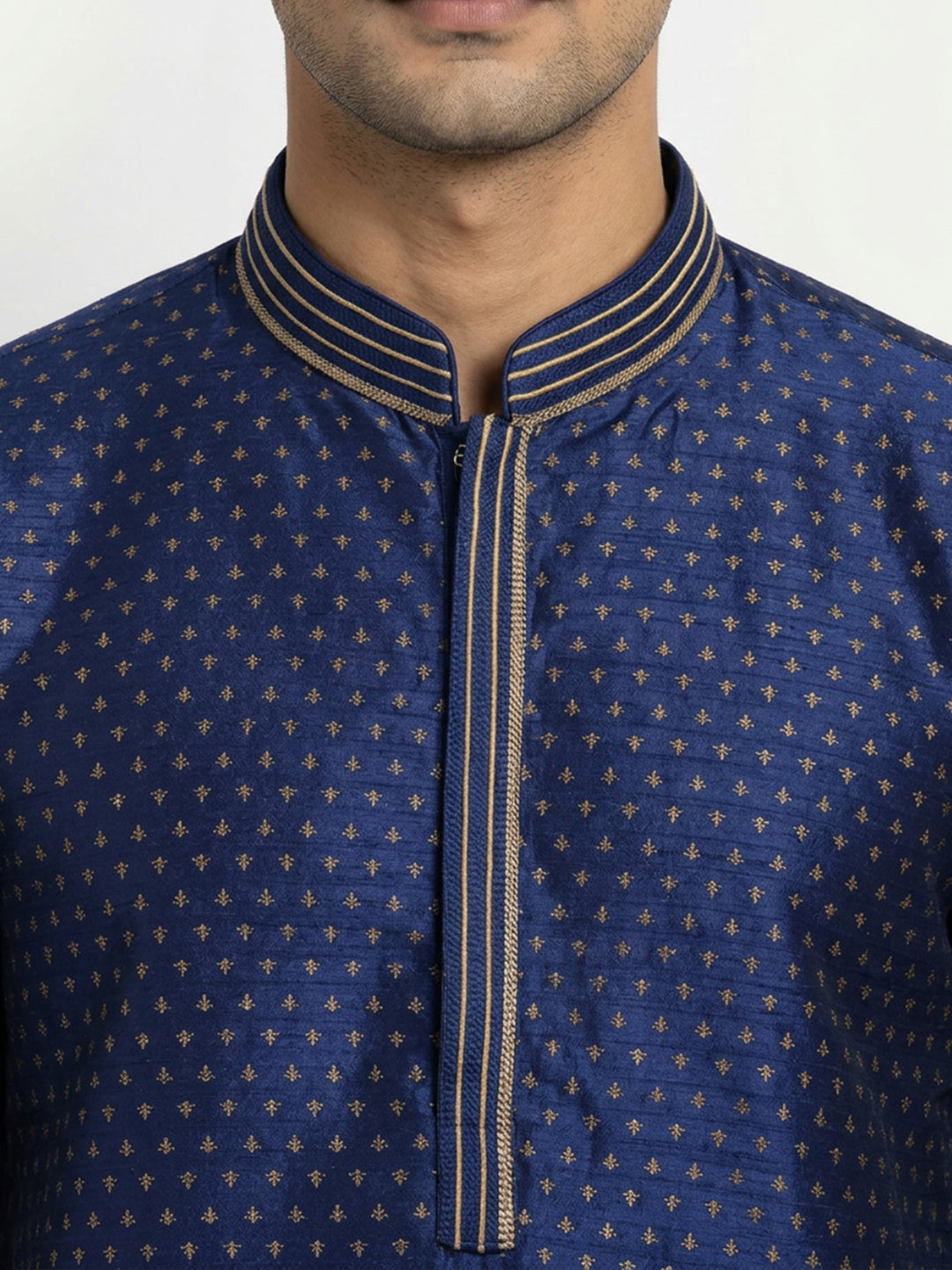 Sanman Ethnix By Raymond Orange Kurta