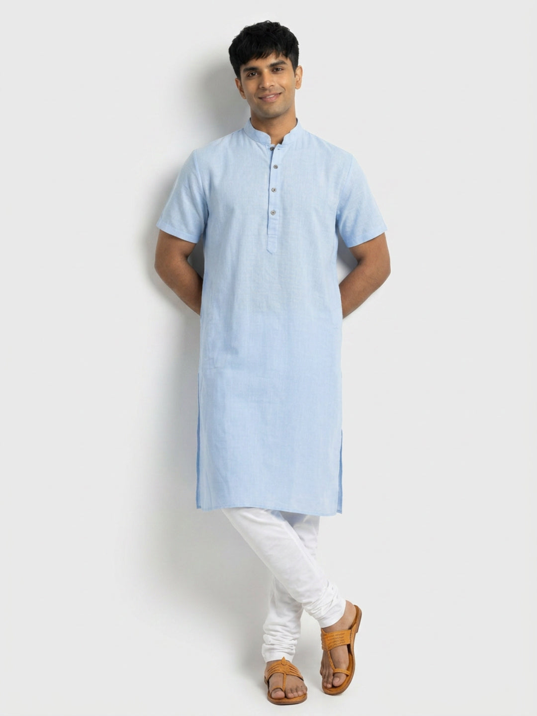 Ethnix By Raymond Blue Kurta