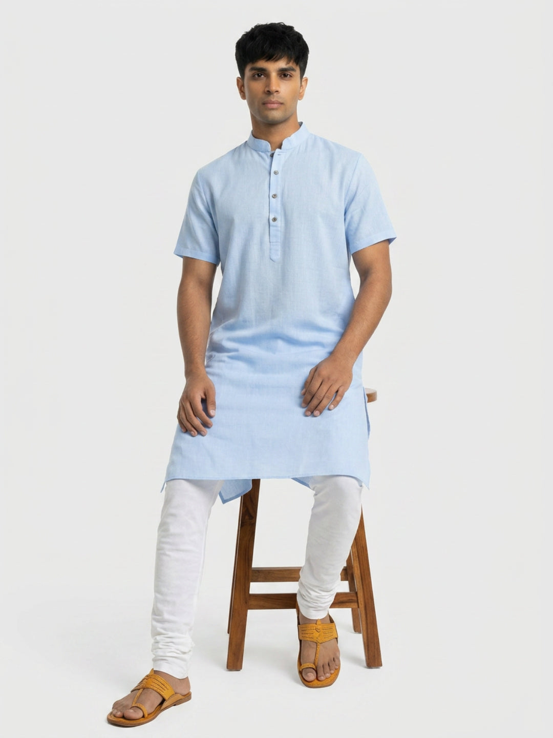 Ethnix By Raymond Blue Kurta