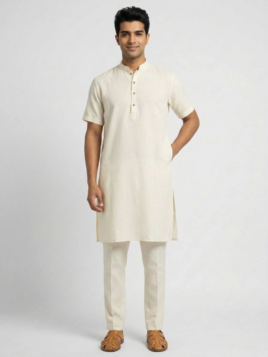 Ethnix By Raymond White Kurta