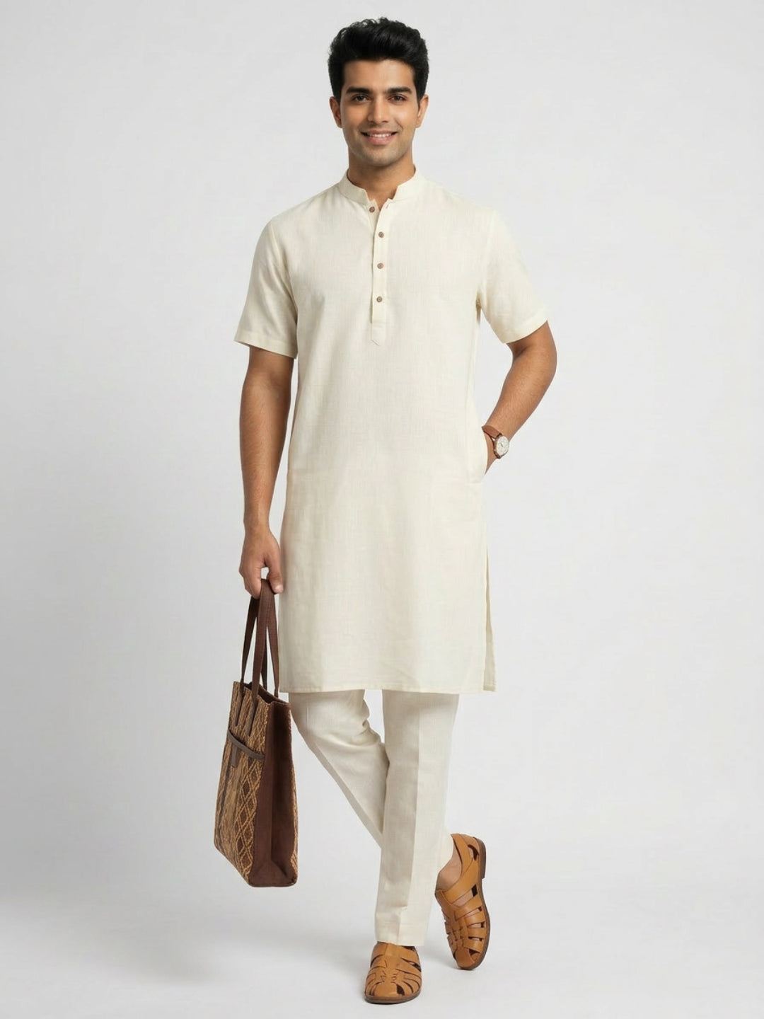 Ethnix By Raymond White Kurta