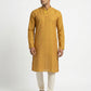 Ethnix By Raymond Yellow Kurta
