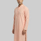 Sanman Ethnix By Raymond Orange Kurta