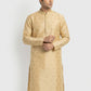Sanman Ethnix By Raymond Orange Kurta