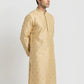 Sanman Ethnix By Raymond Orange Kurta