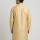 Sanman Ethnix By Raymond Orange Kurta