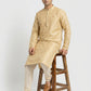 Sanman Ethnix By Raymond Orange Kurta