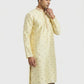 Sanman Ethnix By Raymond Orange Kurta