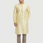 Sanman Ethnix By Raymond Orange Kurta