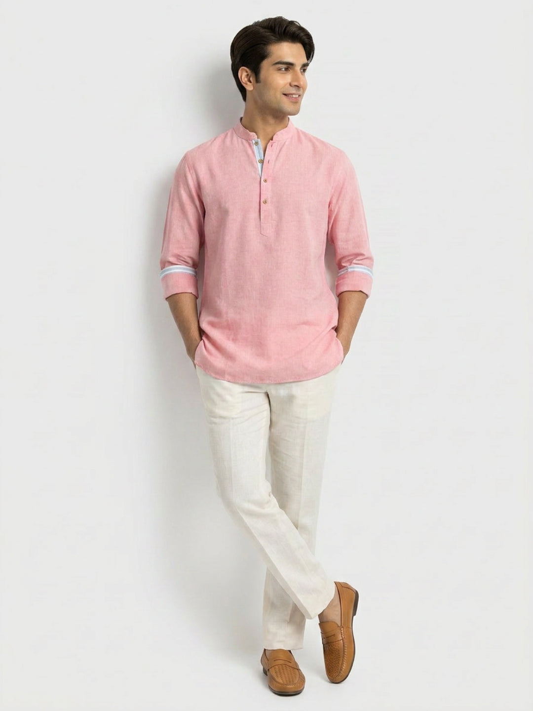 Ethnix By Raymond Blue Kurta