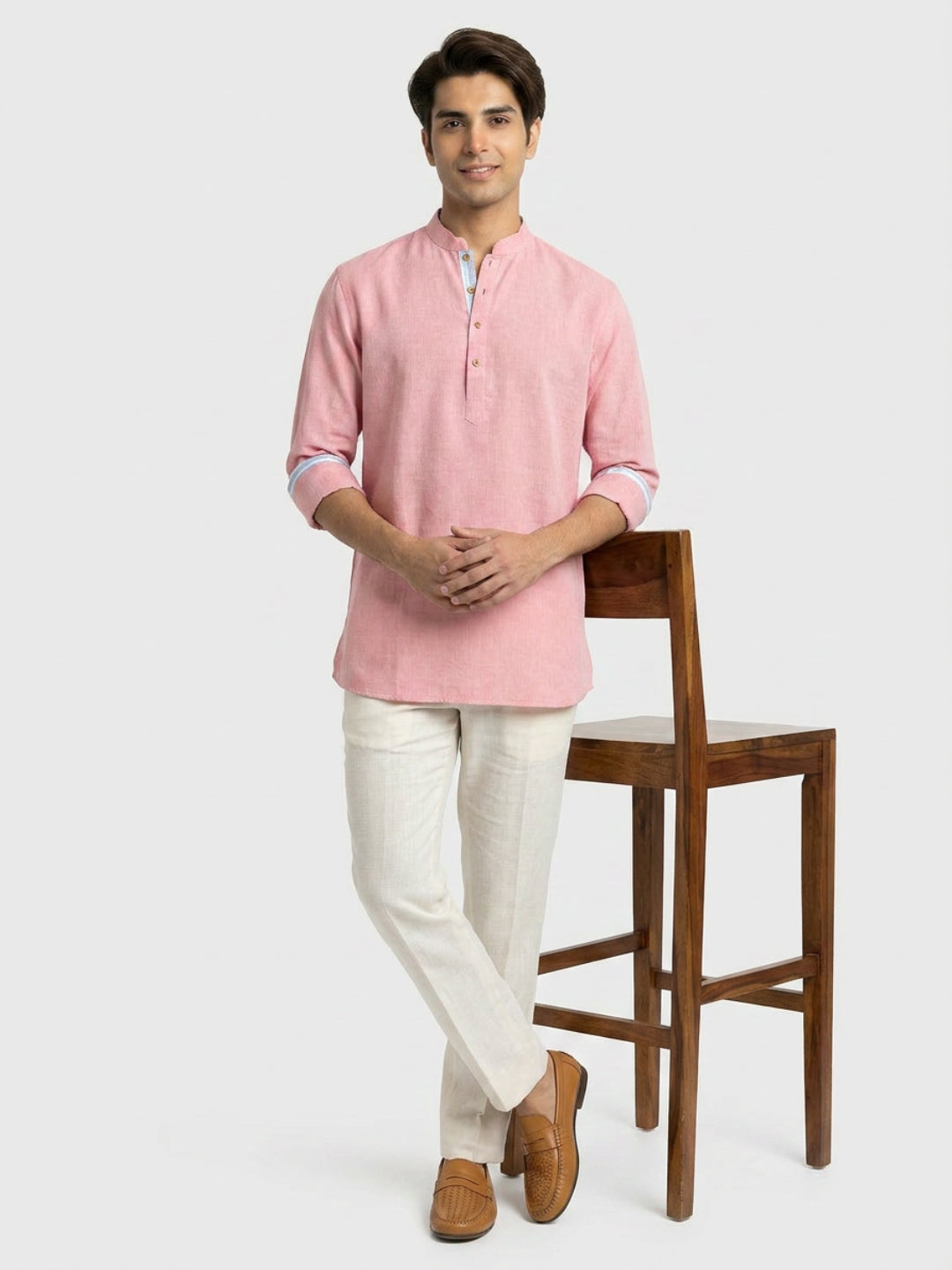 Ethnix By Raymond Blue Kurta