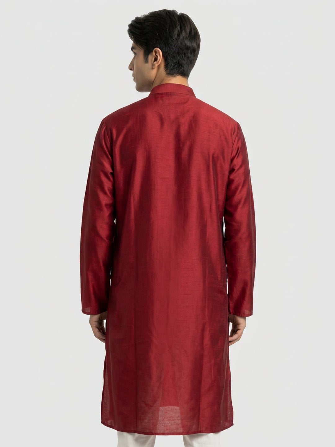 Ethnix By Raymond Maroon Kurta
