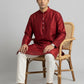 Ethnix By Raymond Maroon Kurta