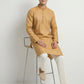 Sanman Ethnix By Raymond Orange Kurta