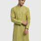 Sanman Ethnix By Raymond Orange Kurta