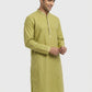 Sanman Ethnix By Raymond Orange Kurta