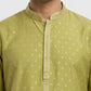 Sanman Ethnix By Raymond Orange Kurta