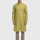 Sanman Ethnix By Raymond Orange Kurta