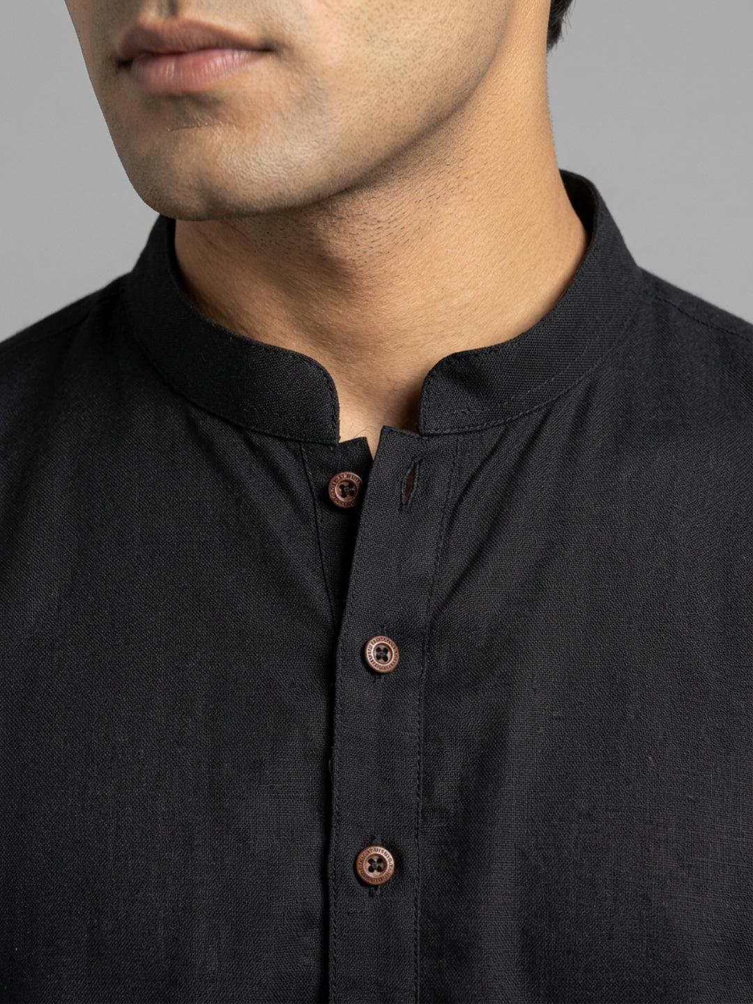 Sanman Ethnix By Raymond Orange Kurta