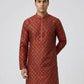 Sanman Ethnix By Raymond Orange Kurta