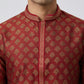 Sanman Ethnix By Raymond Orange Kurta