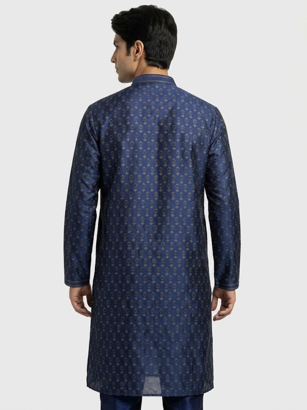 Sanman Ethnix By Raymond Orange Kurta