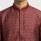 Sanman Ethnix By Raymond Orange Kurta