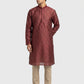 Sanman Ethnix By Raymond Orange Kurta