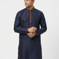 Sanman Ethnix By Raymond Orange Kurta