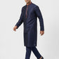 Sanman Ethnix By Raymond Orange Kurta
