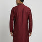Sanman Ethnix By Raymond Orange Kurta