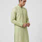 Sanman Ethnix By Raymond Orange Kurta