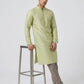 Sanman Ethnix By Raymond Orange Kurta