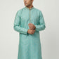 Sanman Ethnix By Raymond Orange Kurta