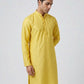 Sanman Ethnix By Raymond Orange Kurta