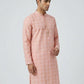 Sanman Ethnix By Raymond Orange Kurta