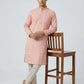 Sanman Ethnix By Raymond Orange Kurta