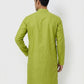 Sanman Ethnix By Raymond Orange Kurta